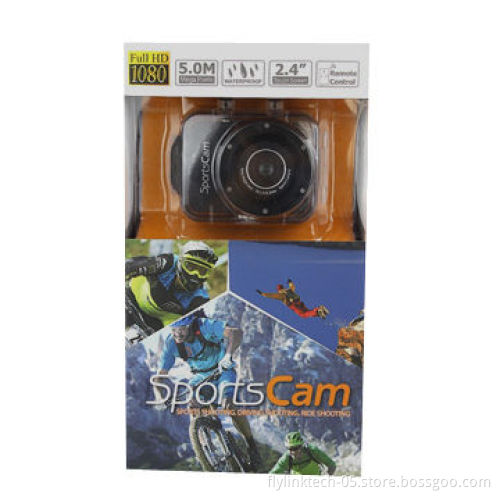 Action Sports Camera, 10m Water-resistant, 2.4" TFT LCD Touchscreen, 1,500mAh, 32GB TF Card Maximum